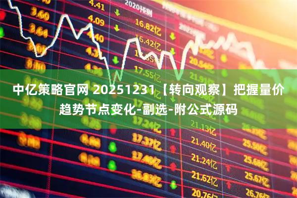 中亿策略官网 20251231【转向观察】把握量价趋势节点变化-副选-附公式源码