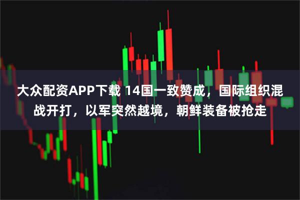 大众配资APP下载 14国一致赞成，国际组织混战开打，以军突然越境，朝鲜装备被抢走